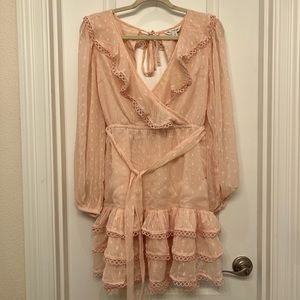 BRAND NEW!! Women’s miss selfridge pink dress